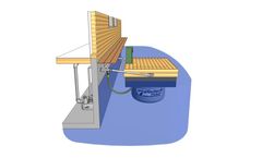 Afmitech - Model Bever Combi -I - Compact Floating Wastewater Treatment System