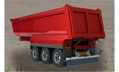 RAC - 3-Axles Rear Tipper Semitrailer