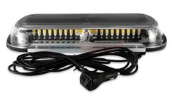 Wllighting - Model 40 - LED Yellow Amber Vehicle Top Roof Emergency Warning Flash Strobe Light