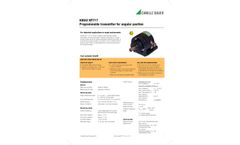 KINAX WT717 Programmable Transmitter for Angular Position - Data Sheet