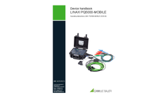 LINAX - Model PQ5000-Mobile - Device Handbook - Brochure