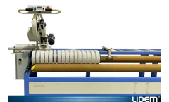 Lidem - Model B5I, B6I, B8I - Manual Slitter Roll Cutting Machine for All Kinds of Materials