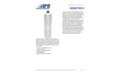 Demister - Model II - Steel Pipe - Brochure