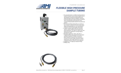 AMI - Flexible High Pressure Sample Tubing - Brochure