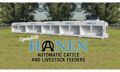 The Expandable Hanen Automatic Cattle and Livestock Feeder - Video