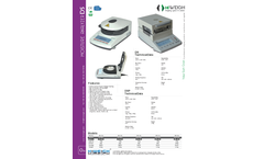 HiWeigh - Model DS - Moisture Balance - Brochure