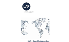 LAP - Model SMP - Centrifugal Pumps with Asynchronous Motor - Brochure