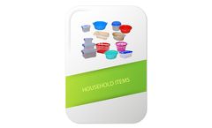 Recycled plastic granules solution for household items sector