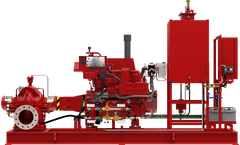 Idroelettrica - Model Exstinguo - NFPA-20 - Fire-Fighting Pump Sets with NFPA-20 and UL/FM Approval