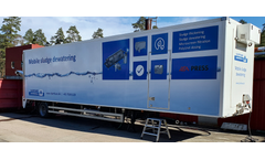 Sludge Dewatering Trailer H158 for Rental