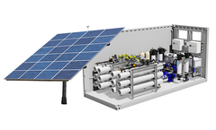 Solartron - Model AquaPur - Solar Powered Reverse Osmosis Water Plant
