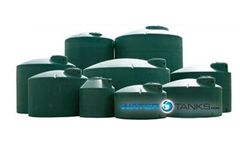 American-Tank Norwesco - 600 Gallon Cistern White Water Tank