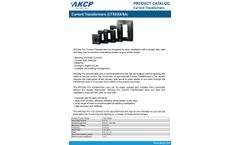 AKCP - Model CTXXXX/5A - Current Transformers Datasheet