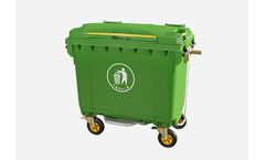 XDPC - Model XDL-800A-1 - Four Wheels Mobile Garbage Container