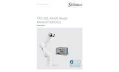 Staeubli - Model TX2-60LMedX Ready - High-Precision Medical Robot - Brochure