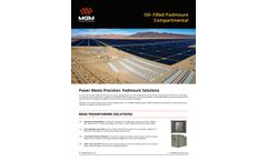 Transformers for Renewables Energy  - Brochure