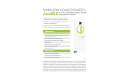 AccESS- Outback - Fully Integrated Energy Storage Unit Brochure