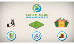 Large Scale Municipal Solid Waste Processing Plant by EarthCare Equipment`s Pvt Ltd - Video