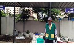 Organic Waste Composter (KC 200 kg/day) Natural Composting Technology - Video