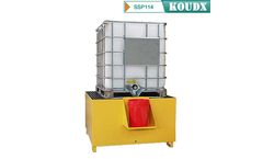 KOUDX - Model SSP114 - KOUDX Steel IBC Spill Pallet