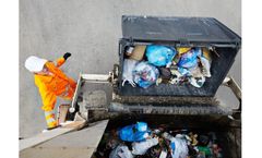 Wireless level radar for Recycling industry