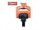 Lydite - Model BY-VH250 - Highway Guardrail Used Hydraulic Drop Hammer Ground Screw Mini Sheet Post Ramming Pile Driver Machine
