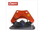 Lydite - Model BYKC150 - Construction excavator hydraulic vibrating plate compactor for sale with hydraulic power