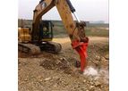 Lydite - Model BYKR 02 - Heavy duty single shank excavator ripper