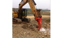 Lydite - Model BYKR 02 - Heavy duty single shank excavator ripper