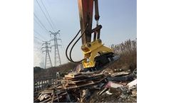 Lydite - Model BYKC 60 - excavator hydraulic excavator concrete compactor