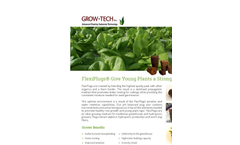 FlexiPlugs - Stabilized Peat Plugs for Professional Grower Brochure