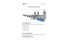 Kaide - Model PE-AL-PE - Gas Pipe Production Line Machine Brochure
