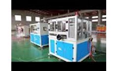 High Speed Round Drip Irrigation Pipe Machine Video