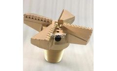 Sunmoy - Four Wing PDC Concave Drill Bit