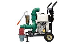 Sunmoy - Model IQ100-165B-8.5C (N48) - 4-Inch Electric Start Diesel Irrigation Pump