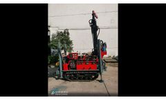 Sunmoy SM200D Mini DTH Drilling Rig - Video
