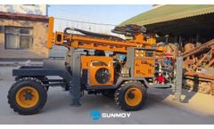 SM300D 300 Meter Deep Water Well Drilling Rig - Video