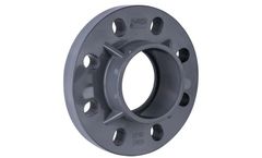 KXPV - PVC-C Socket Flange DN15-DN200 Chemical and Sanitary Plastic Pipe Fittings