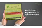 Xylazine Test Strip (Liquid/Powder) | BTNX Inc. Rapid Response - Video