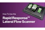 How to Use the Rapid Response Lateral Flow Scanner 2.0- Video