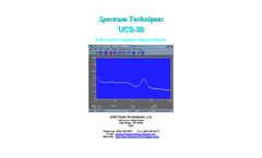 Spectrum - Model UCS30 - Advanced Spectroscopy System - Manual