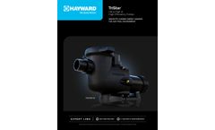 Hayward - Model TriStar VS 950 Omni - Variable Speed Pool Pump  - Brochure