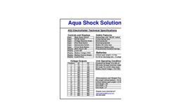 MoAqua Shock - Model AS2 - Backpack Electrofisher Brochure