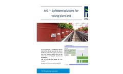 IVS - Software Solutions for Young Plant Brochure