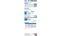 Hongtek - Model PET Series - Polyester Pleated Filter Cartridges - Brochure