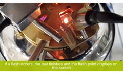 PM-93 Pensky-Martens Closed Cup Flash Point Tester - Video