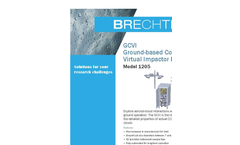 Brechtel - Model 1205 - Ground Based Counterflow Virtual Impactor Inlet System (GCVI) Brochure