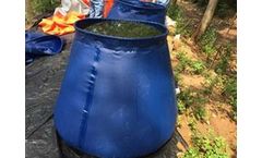 Space-Bladder - Model TPU - Collaspible Material Durable Onion Shape Drinking Water Bladder Tank