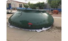 Space-Bladder - Model 150 Gallon - Onion Shape Food Grade Water Tank for Army Application