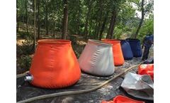 Space-Bladder - Well Pillow and Onion Fire Protection Water Tank for Fire Department